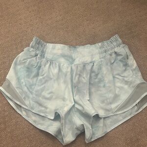 lululemon athletica Sky Blue Athletic Shorts